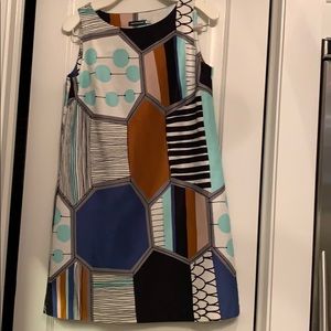 Marimekko Art Deco shift dress